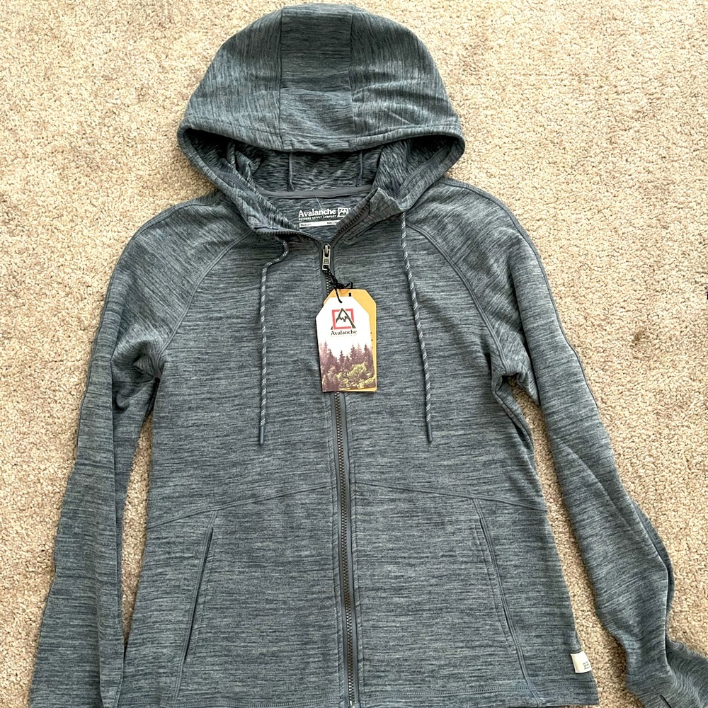 Avalanche Outdoor Supply Zip-Up Hooded Jacket